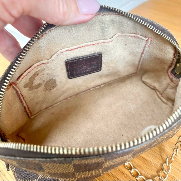 Louis Vuitton Authentic Damier Cosmetic Pouch / Crossbody Bag - Picture 11 of 12